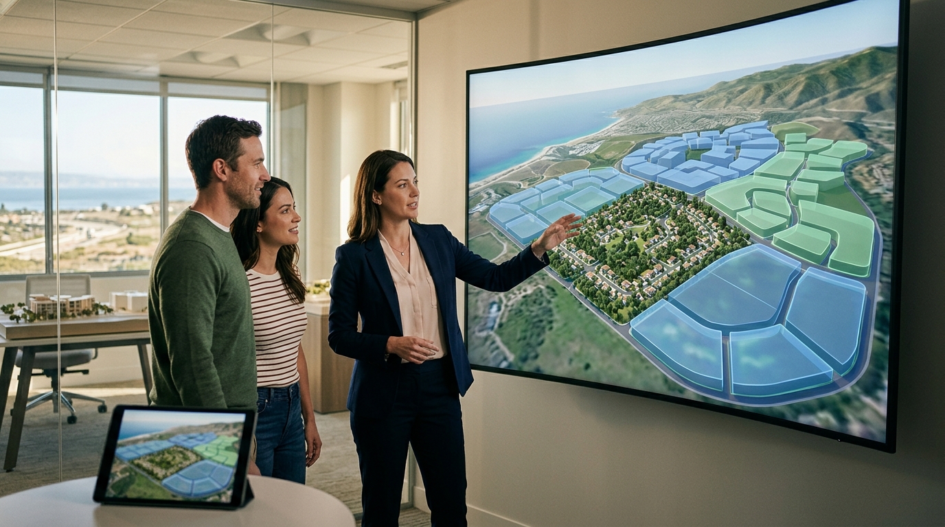 Cómo pueden las comunidades planificadas mostrar las fases futuras sin confundir a los compradores