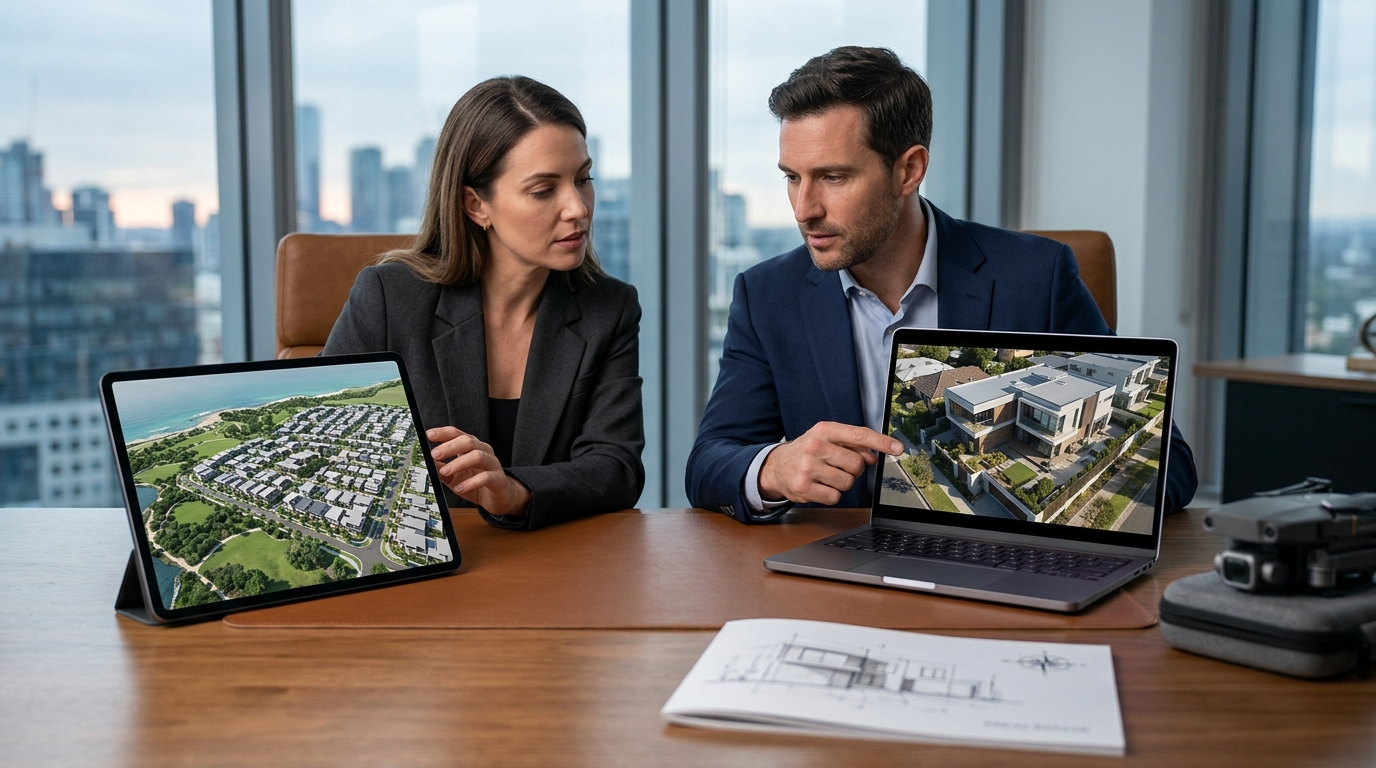 3D Property Flyover vs Drone Video