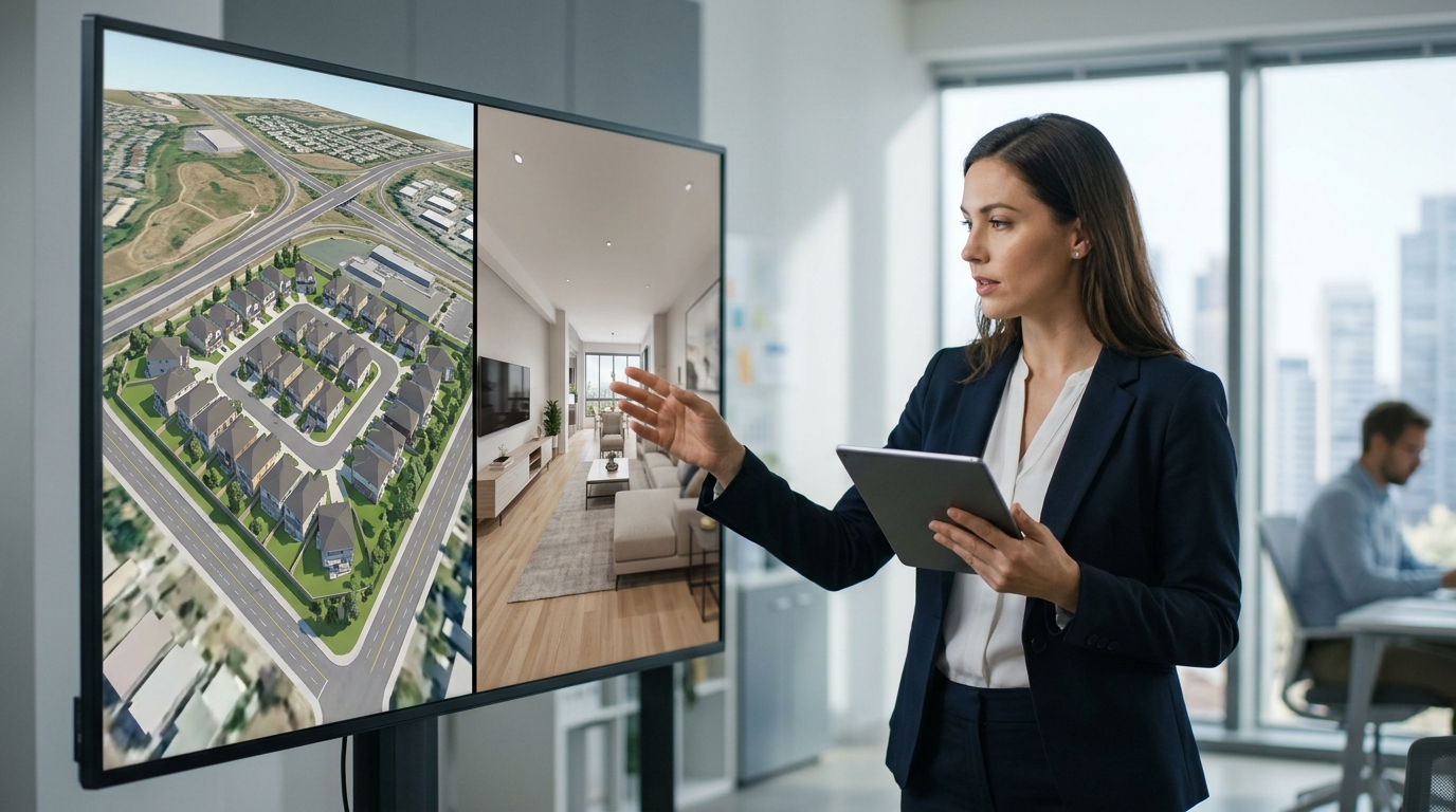3D Property Flyover vs Virtual Tour