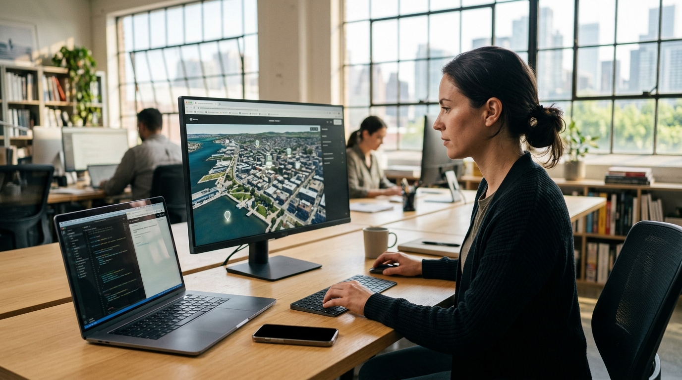 So betten Sie eine interaktive 3D-Karte von Georivo in Squarespace ein